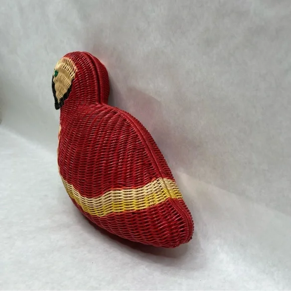 SERPUI Macaw Wicker Crossbody / Clutch Bag - Picture 11 of 16